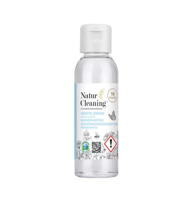Naturcleaning White Snow Hipoallergén Mosóparfüm Szuperkoncentrátum 50 ml