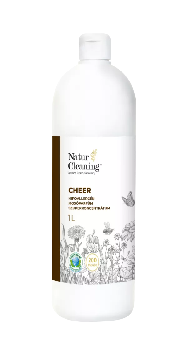 Naturcleaning Cheer Hipoallergén Mosóparfüm Szuperkoncentrátum 1 liter