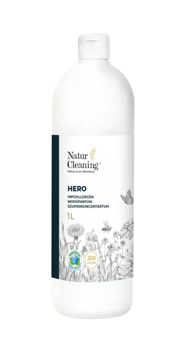 Naturcleaning Hero Hipoallergén Mosóparfüm Szuperkoncentrátum 1 liter