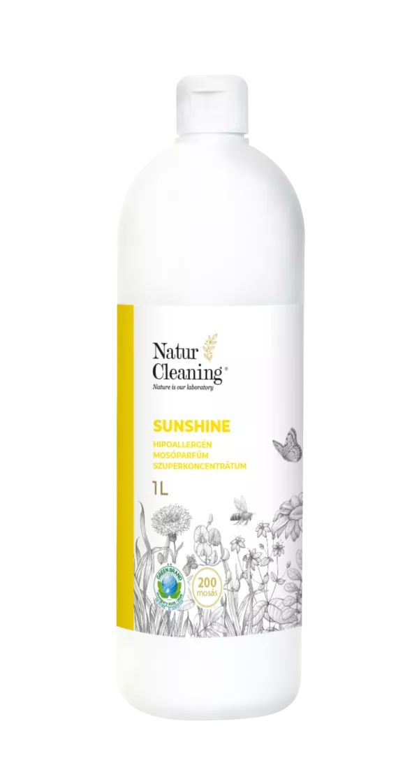 Naturcleaning Sunshine Hipoallergén Mosóparfüm Szuperkoncentrátum 1 liter