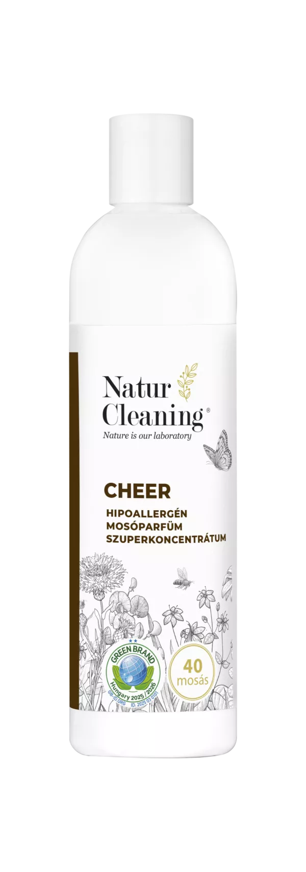 Naturcleaning Cheer Hipoallergén Mosóparfüm Szuperkoncentrátum 200 ml