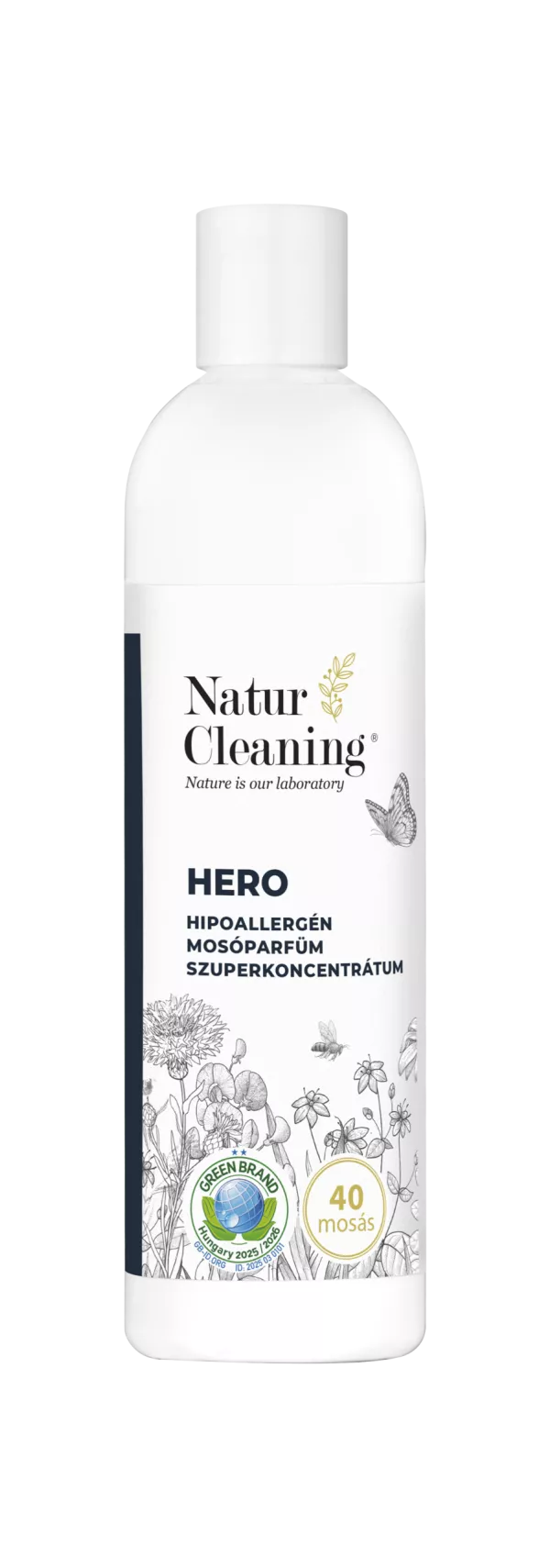 Naturcleaning Hero Hipoallergén Mosóparfüm Szuperkoncentrátum 200 ml