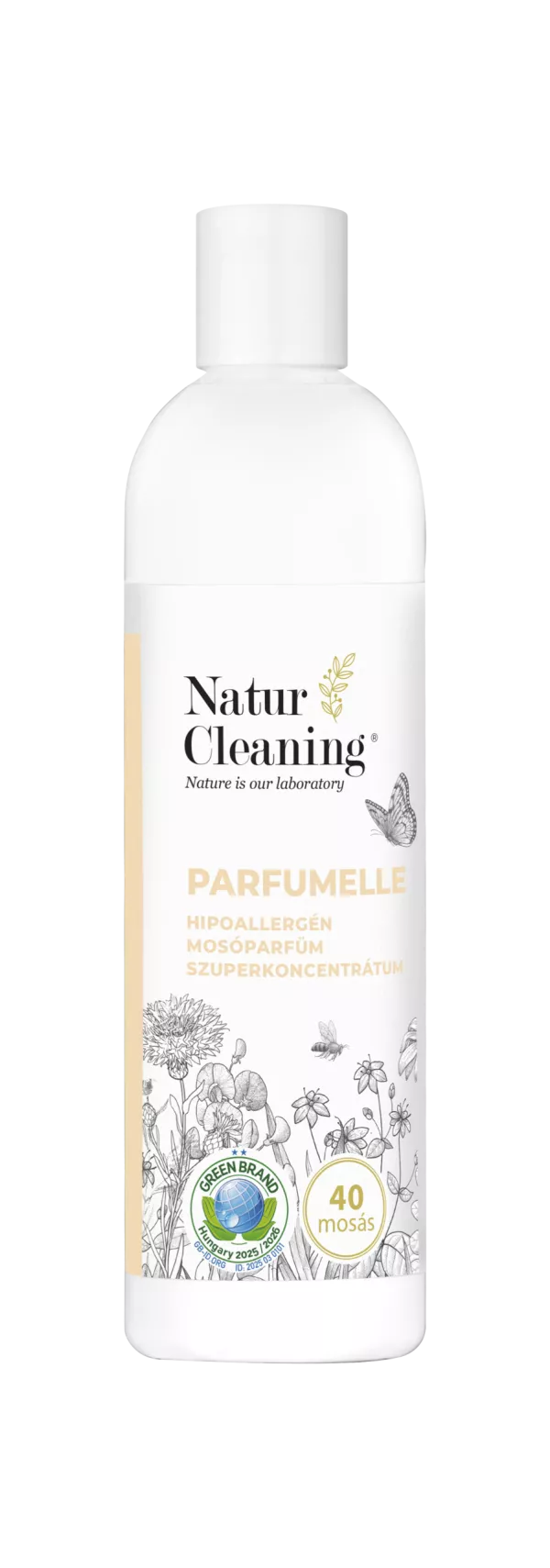Naturcleaning Parfumelle Hipoallergén Mosóparfüm Szuperkoncentrátum 200 ml