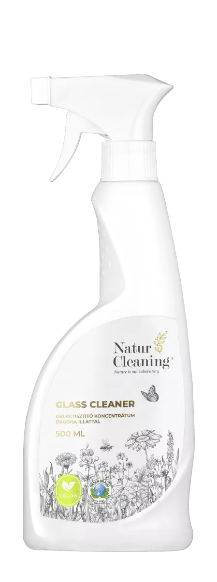 Naturcleaning Ablaktisztító Orgona illattal 500 ml