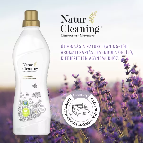 Naturcleaning Aromaterápiás Levendula Öblítő koncentrátum 1 liter