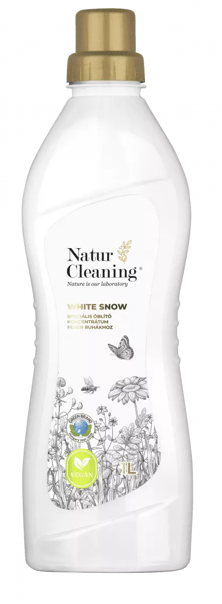 Naturcleaning Öblítő Koncentrátum White Snow / Hófehér / 1 liter
