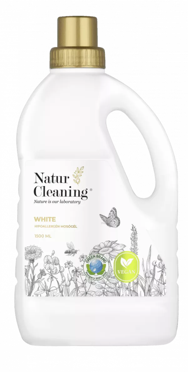 Naturcleaning White hipoallergén mosógél 1,5 liter