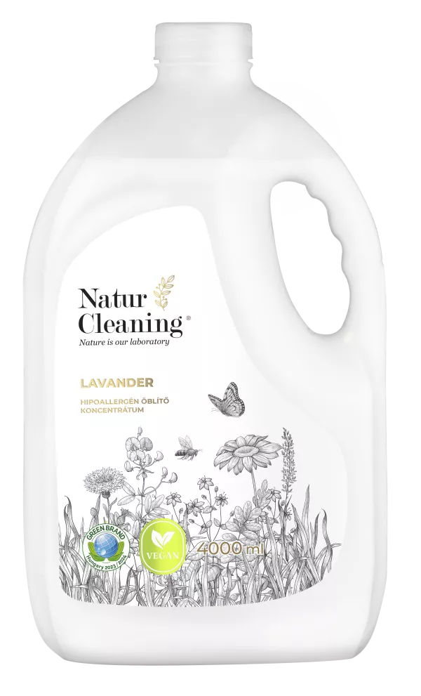 Naturcleaning Öblítő koncentrátum Levendula 4 liter