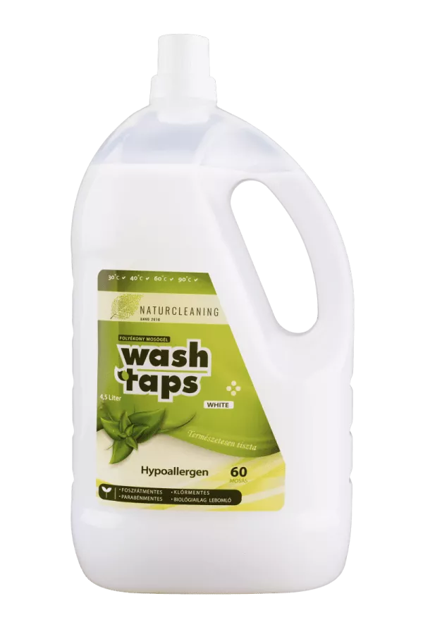 Wash Taps White hipoallergén mosógél 4,5 liter