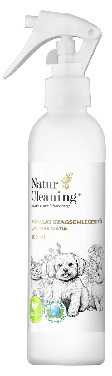 Naturcleaning kisállat szagsemlegesítő 200 ml