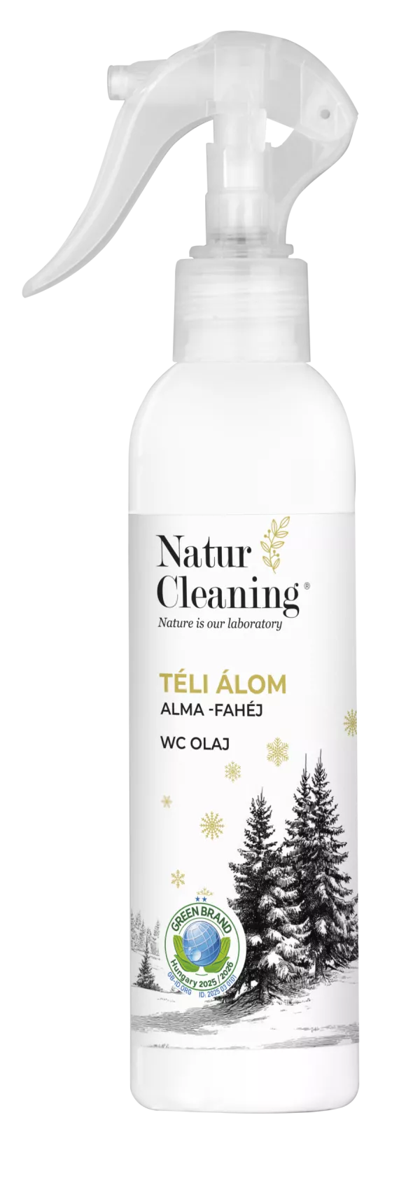 Naturcleaning Téli Álom WC olaj Alma-Fahéj 200 ml