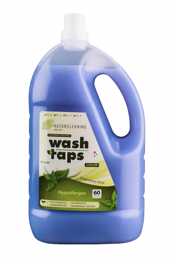 Wash Taps Color hipoallergén mosógél 4,5 liter