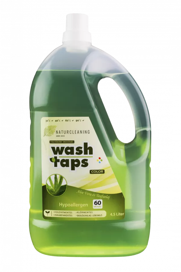 Wash Taps Teafa-Aloe hipoallergén mosógél 4,5 L