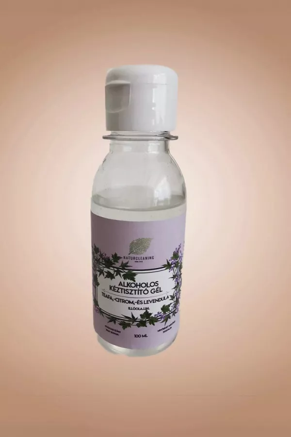 Naturcleaning Alkoholos kéztisztító Teafa,-citrom,-és levendula olajjal 100ml