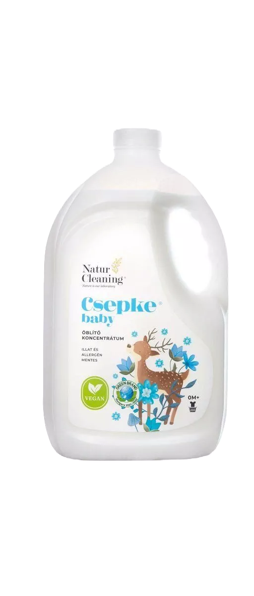 Csepke Baby allergénmentes öblítő 0m+ 4 liter
