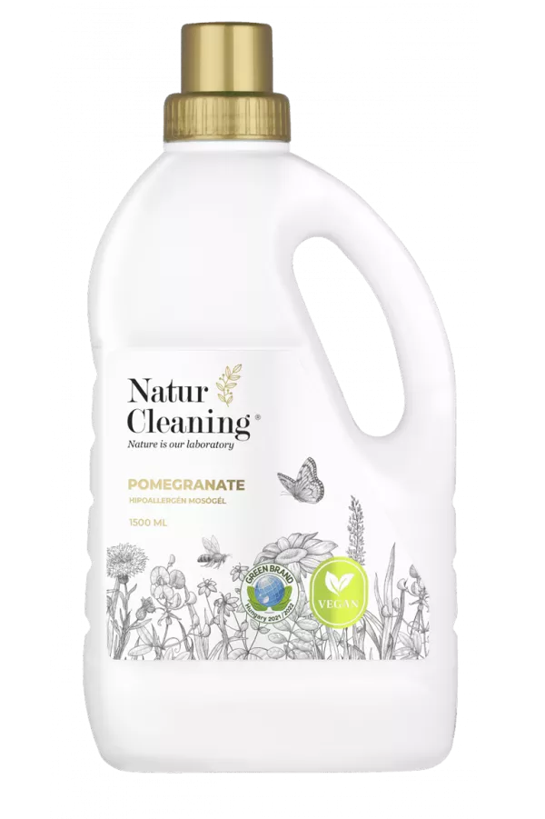 Naturcleaning Gránátalma hipoallergén mosógél 1,5 liter