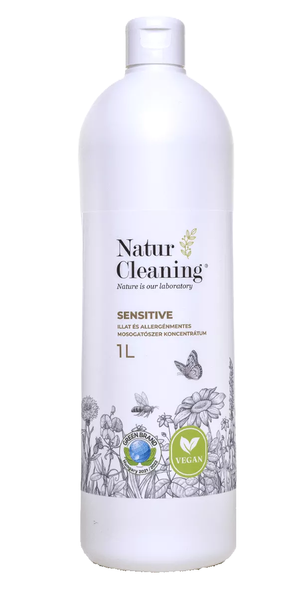 Naturcleaning Mosogatószer Sensitive illat és allergénmentes 1 liter