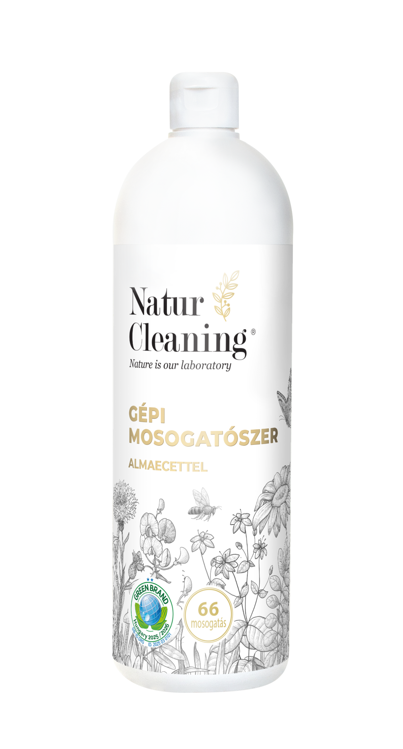 Naturcleaning Gépi Mosogatószer Almaecettel 1 liter