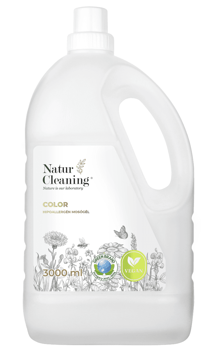 Naturcleaning Color hipoallergén  mosógél 3 liter