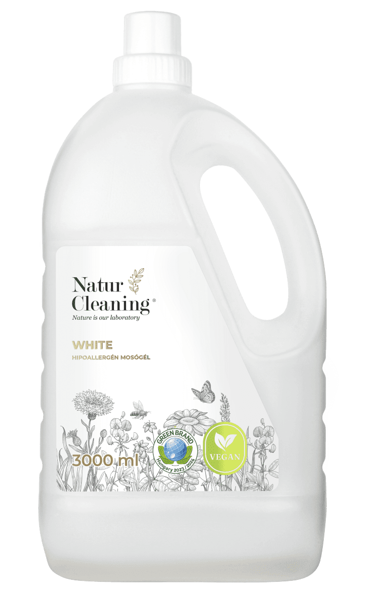 Naturcleaning White hipoallergén mosógél 3 liter
