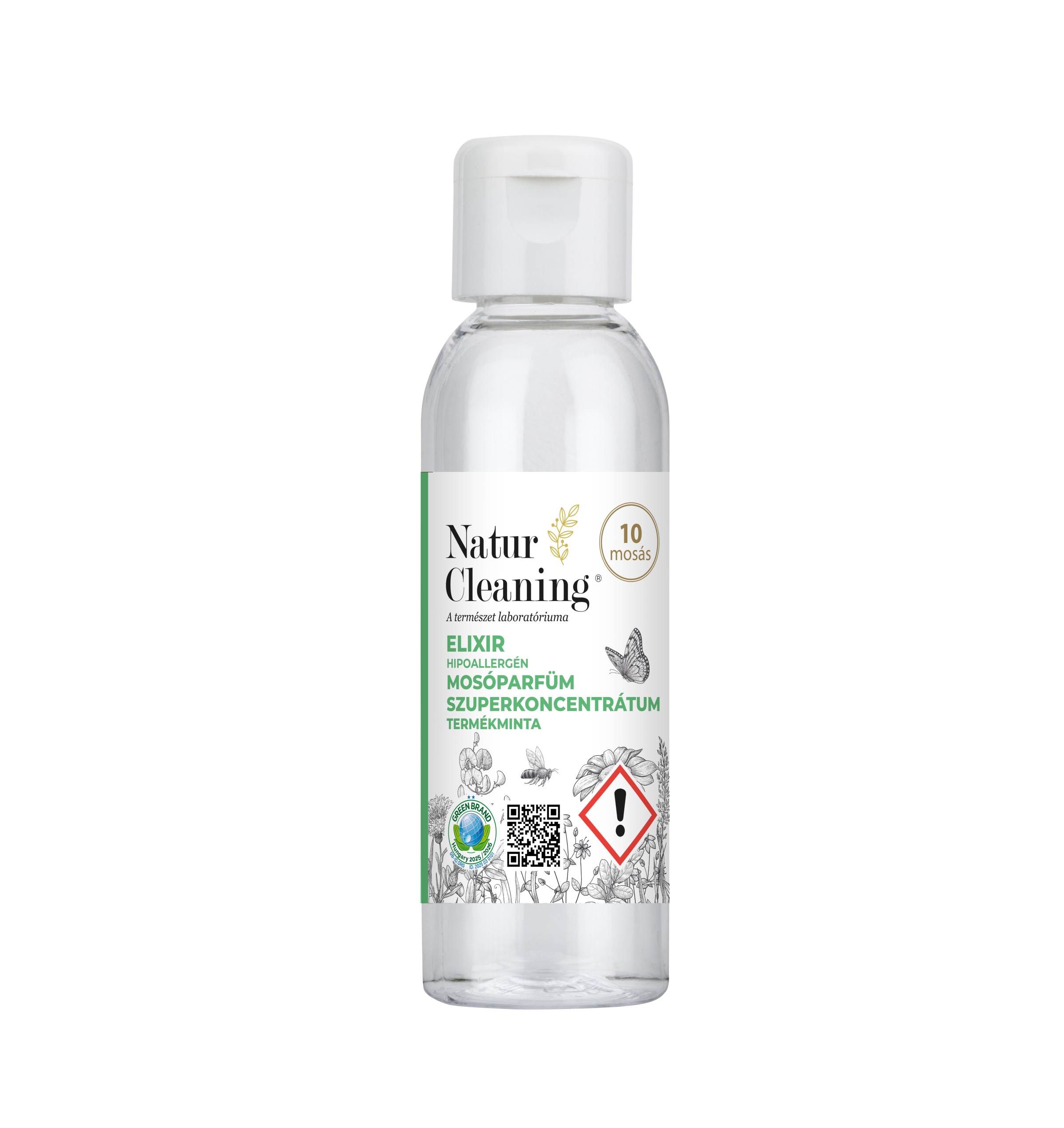 Naturcleaning Elixir Hipoallergén Mosóparfüm Szuperkoncentrátum 50 ml