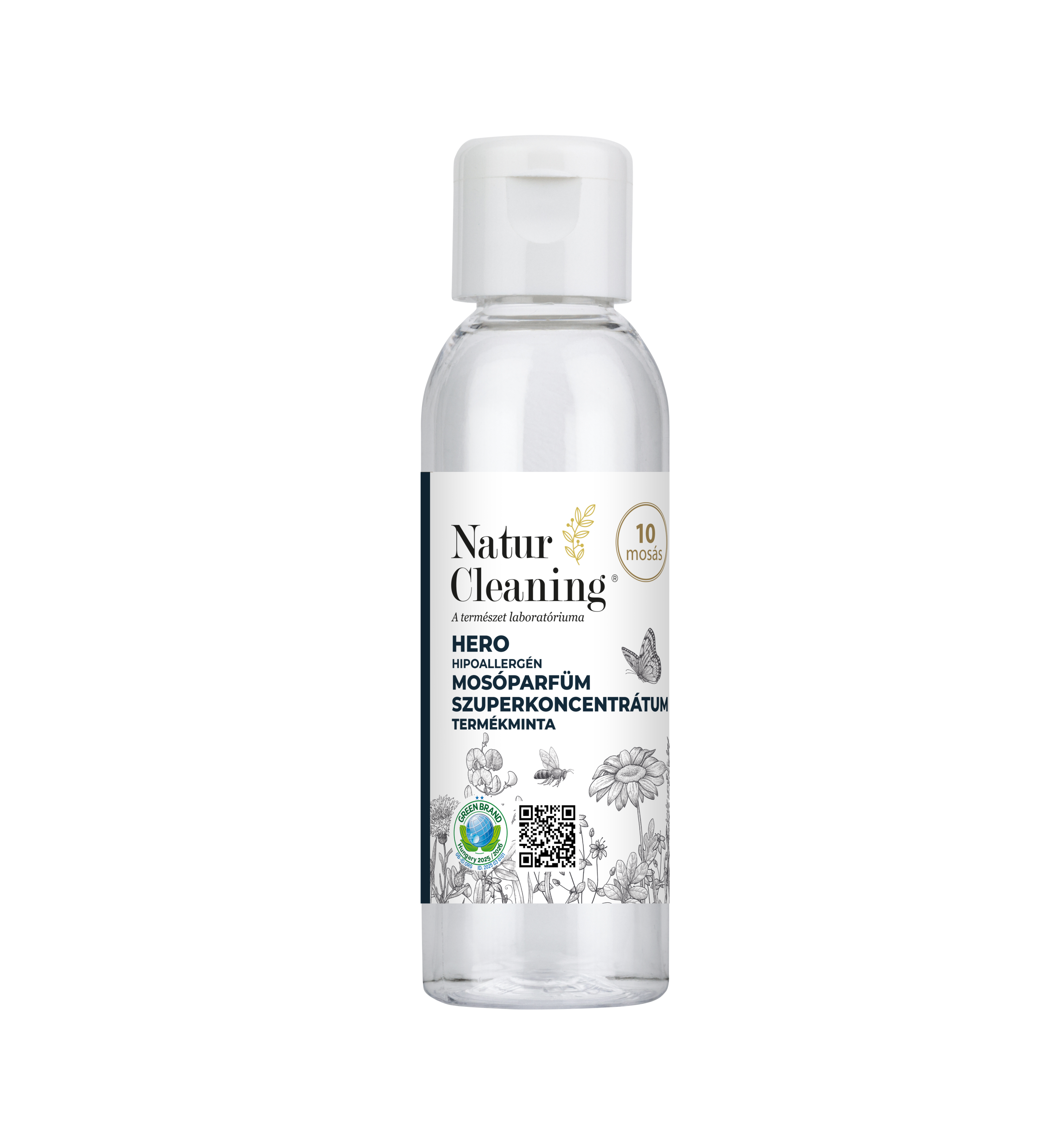 Naturcleaning Hero Hipoallergén Mosóparfüm Szuperkoncentrátum 50 ml