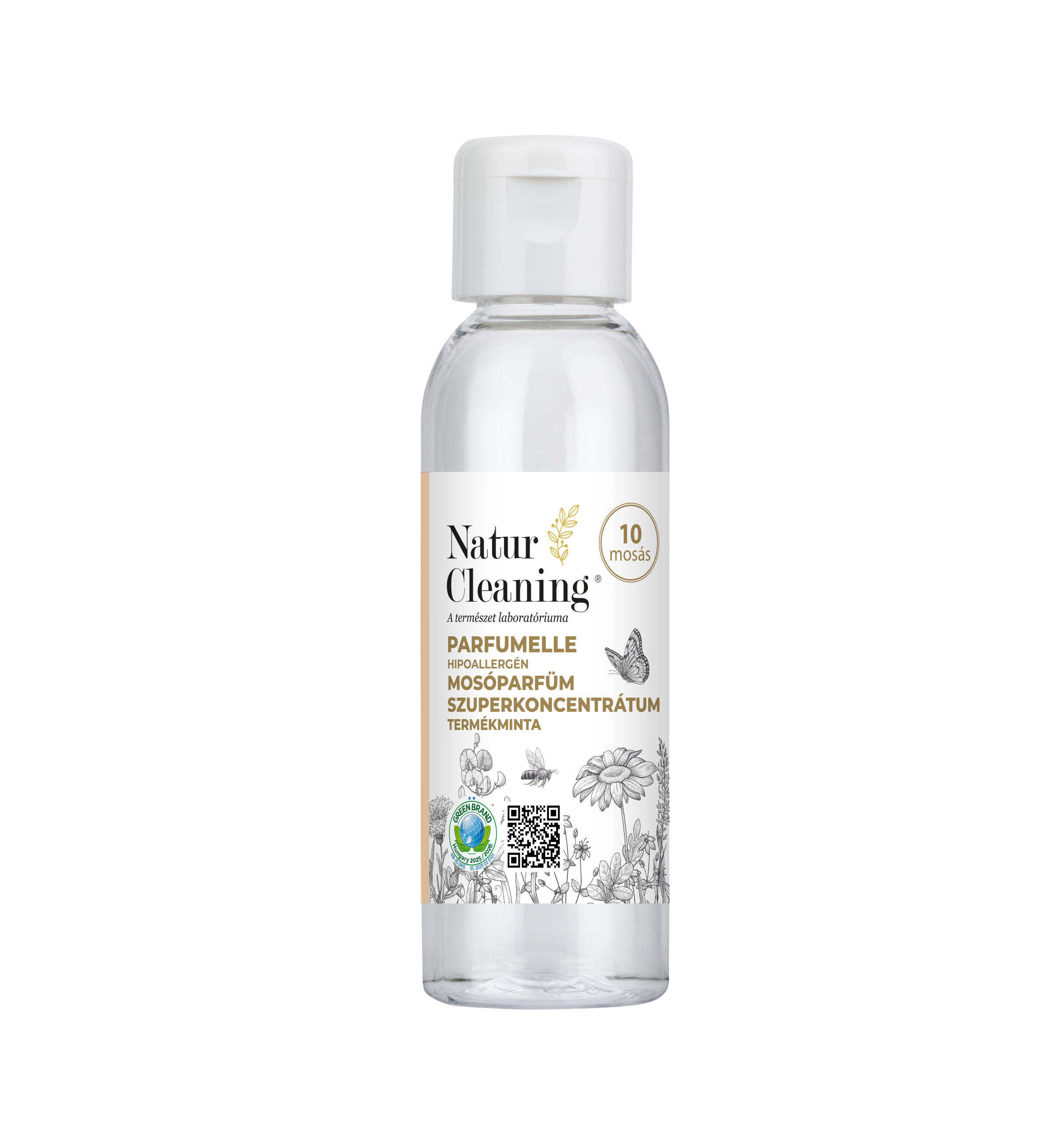Naturcleaning Parfumelle Hipoallergén Mosóparfüm Szuperkoncentrátum 50 ml