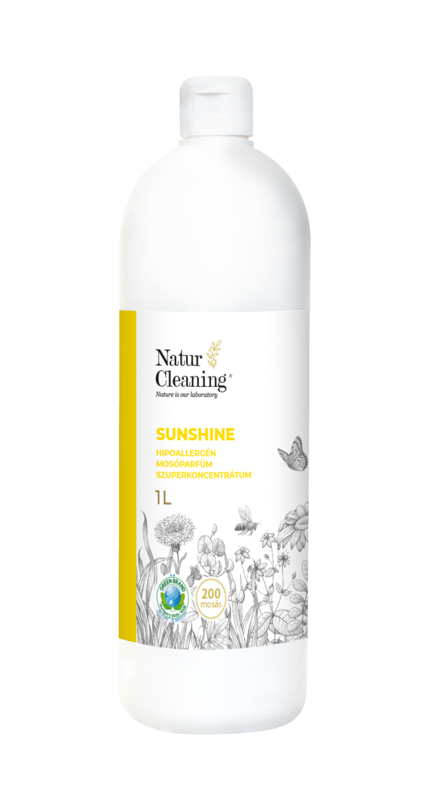 Naturcleaning Sunshine Hipoallergén Mosóparfüm Szuperkoncentrátum 1 liter