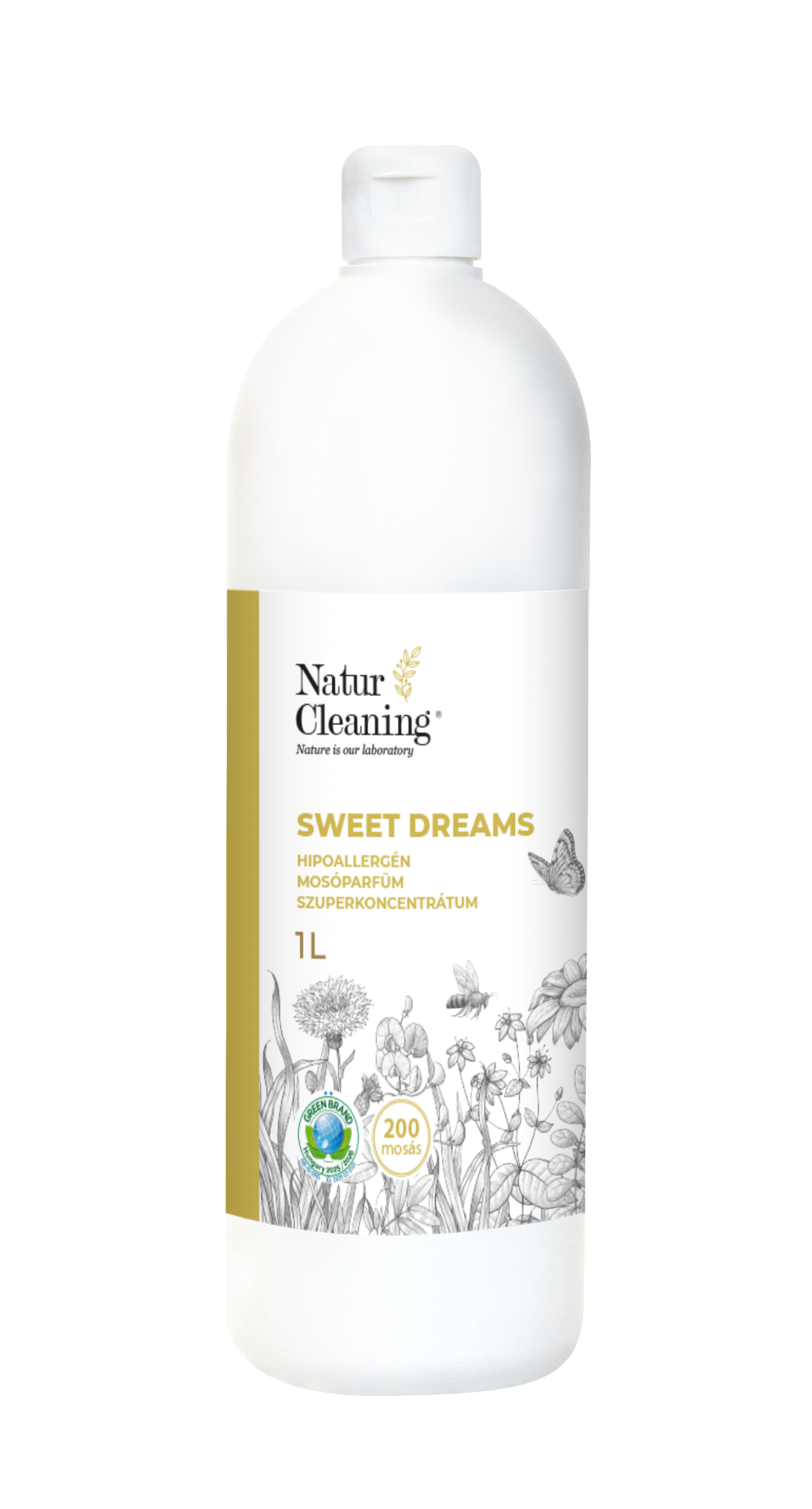 Naturcleaning Sweet Dreams Hipoallergén Mosóparfüm Szuperkoncentrátum 1 liter