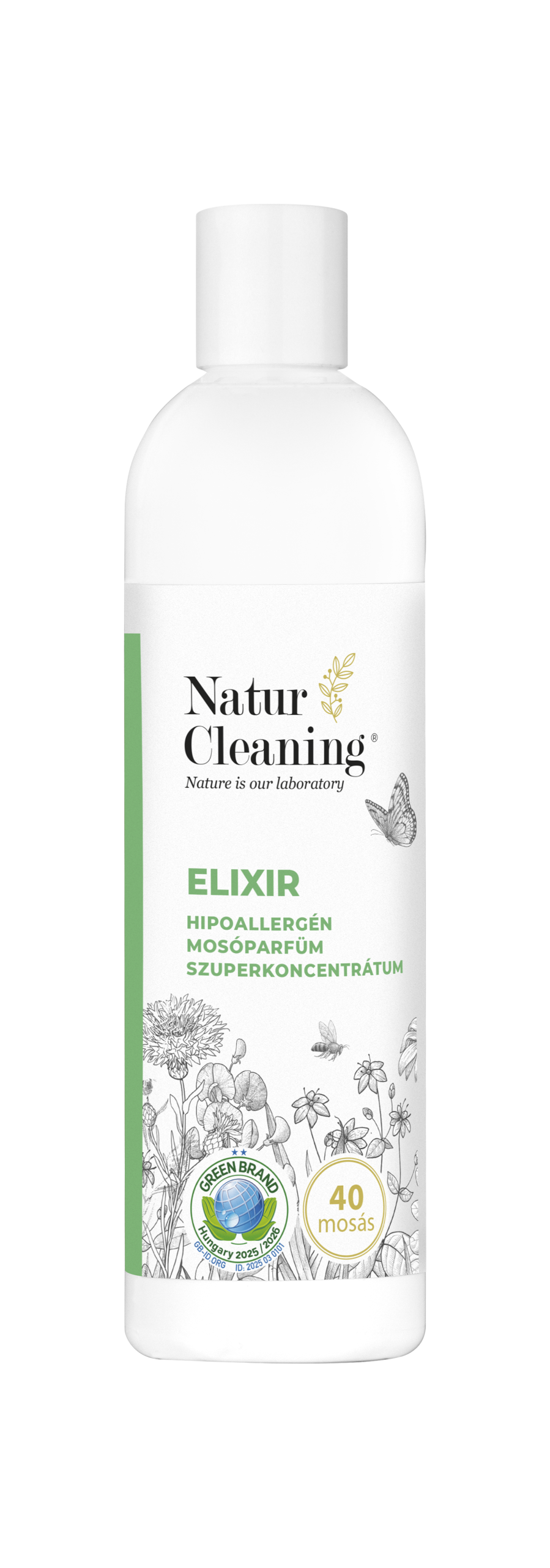 Naturcleaning Elixir Hipoallergén Mosóparfüm Szuperkoncentrátum 200 ml