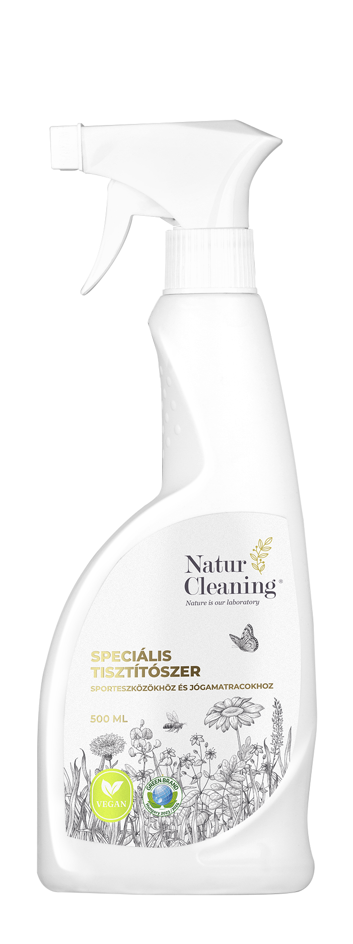 Naturcleaning speciális tisztítószer sporteszközökhöz és jógamatracokhoz 500 ml
