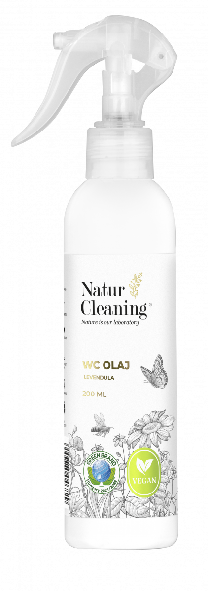 Naturcleaning WC olaj Levendula 200 ml