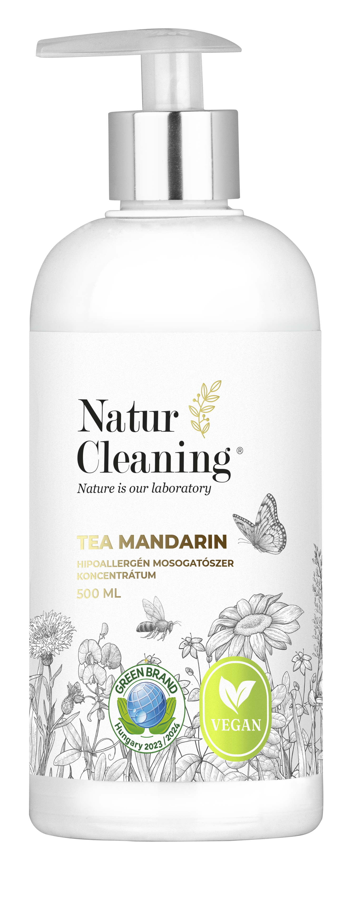 Naturcleaning Mosogatószer Tea-mandarin 500 ml