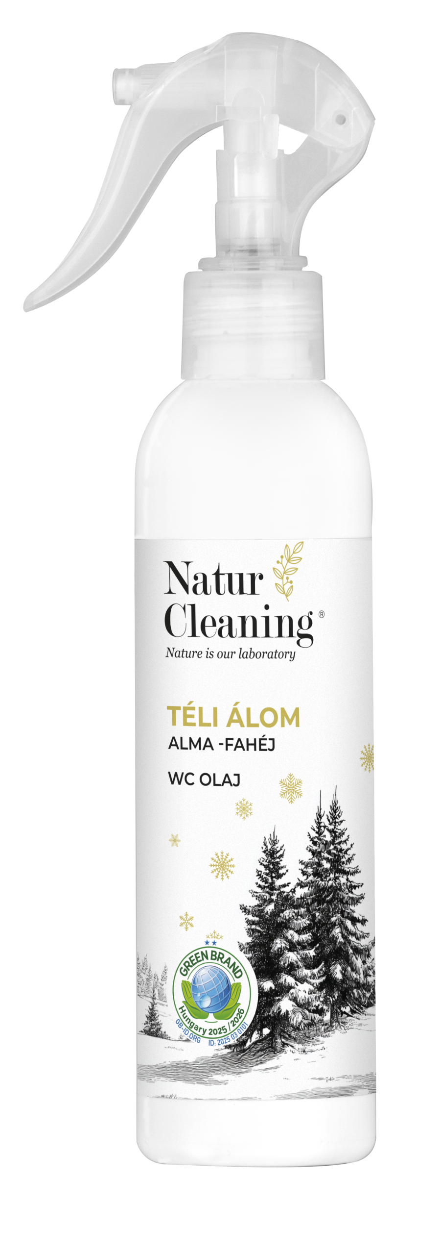 Naturcleaning Téli Álom WC olaj Alma-Fahéj 200 ml