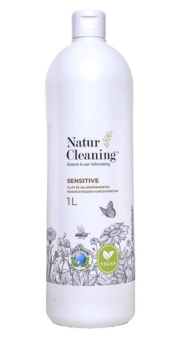 Naturcleaning Mosogatószer Sensitive illat és allergénmentes 1 liter