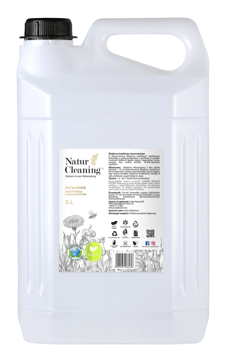 Naturcleaning Általános tisztítószer koncentrátum 5 liter