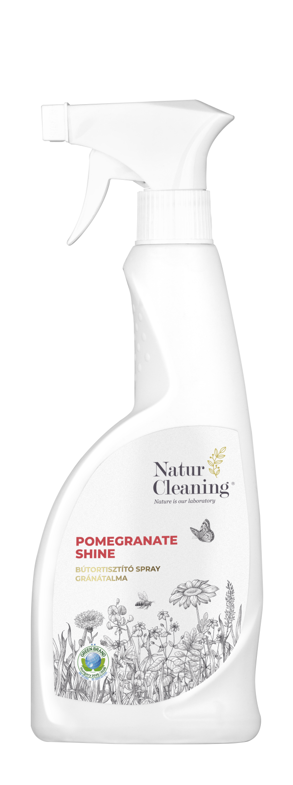 Naturcleaning Bútortisztító Spray Gránátalma Pomegranate Shine 500 ml