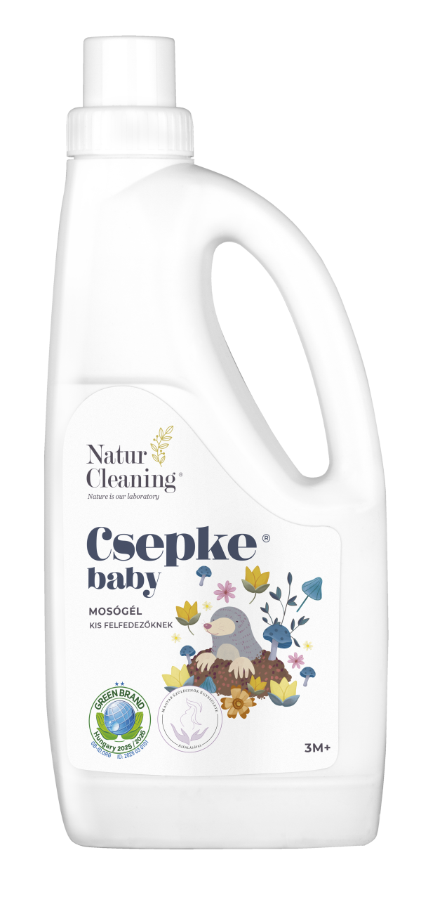 Csepke Baby Mosógél Kis Felfedezőknek 3m+ 1 liter