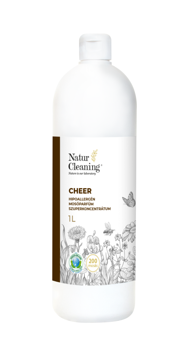 Naturcleaning Cheer Hipoallergén Mosóparfüm Szuperkoncentrátum 1 liter