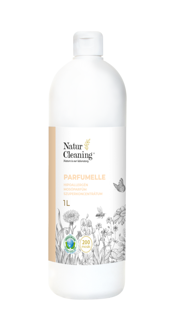 Naturcleaning Parfumelle Hipoallergén Mosóparfüm Szuperkoncentrátum 1 liter