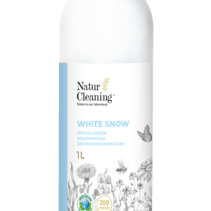 Naturcleaning White Snow Hipoallergén Mosóparfüm Szuperkoncentrátum 1 liter