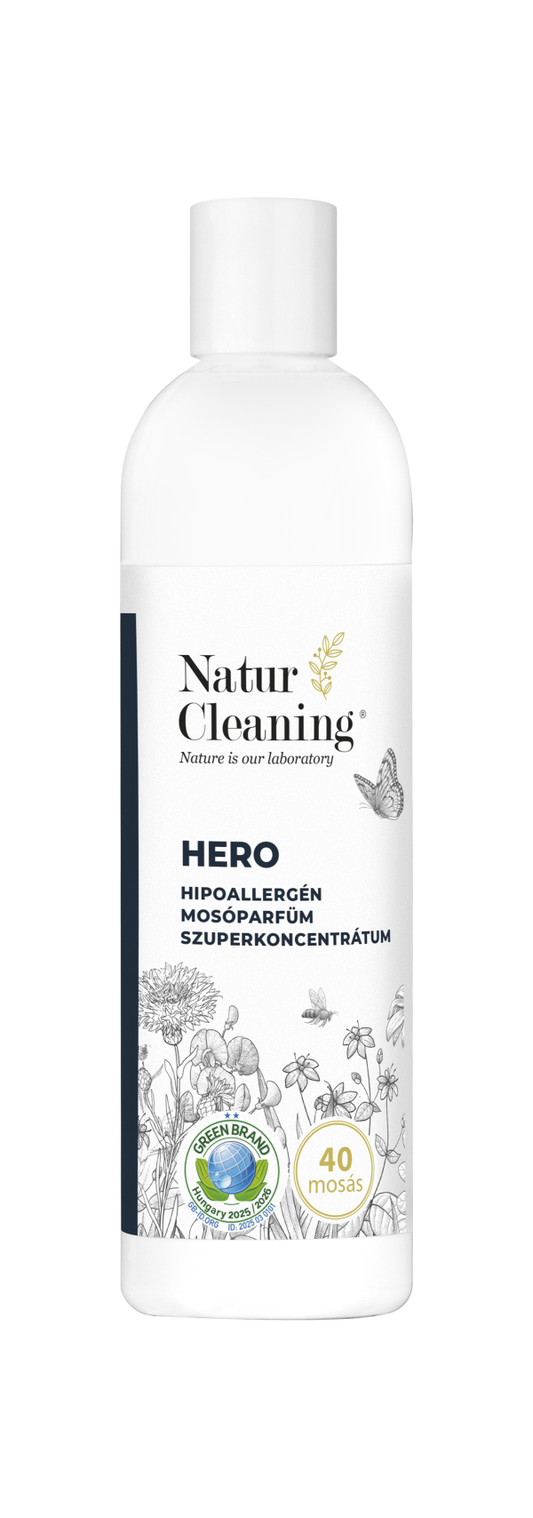 Naturcleaning Hero Hipoallergén Mosóparfüm Szuperkoncentrátum 200 ml