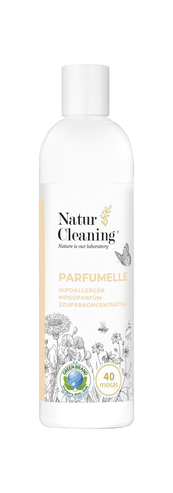 Naturcleaning Parfumelle Hipoallergén Mosóparfüm Szuperkoncentrátum 200 ml