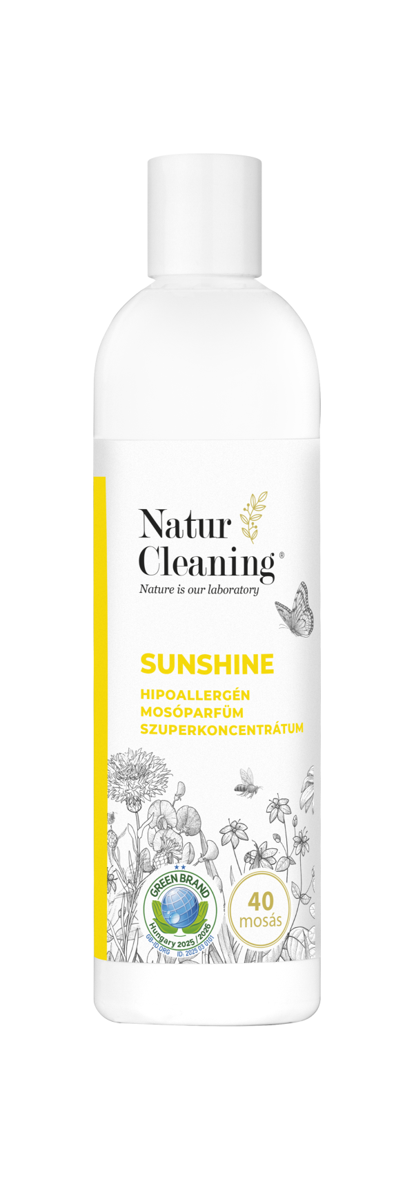 Naturcleaning Sunshine Hipoallergén Mosóparfüm Szuperkoncentrátum 200 ml