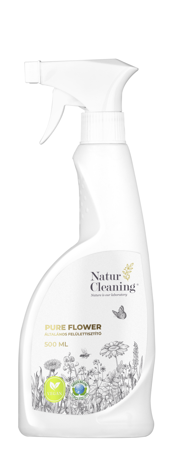 Naturcleaning Pure Flower Általános Felülettisztító Spray 500 ml