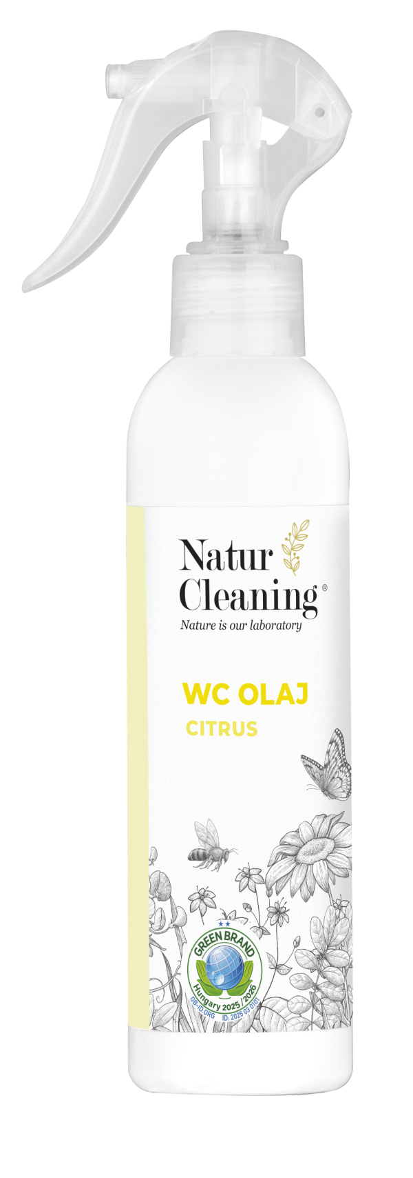 WC olaj prémium citrus 200 ml