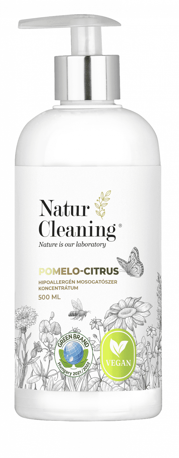 Naturcleaning hipoallergén Mosogatószer koncentrátum PomeloCitrus 500