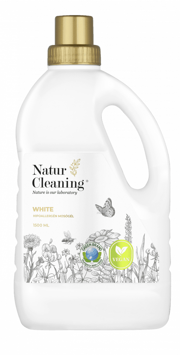 Naturcleaning White hipoallergén mosógél 1,5 liter