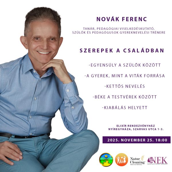 Novák Ferenc előadás 2025.november 25. Szerepek a családban