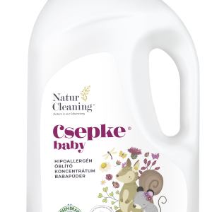 Csepke baby hipoallergén öblítő babapúder 3m+ 4 liter